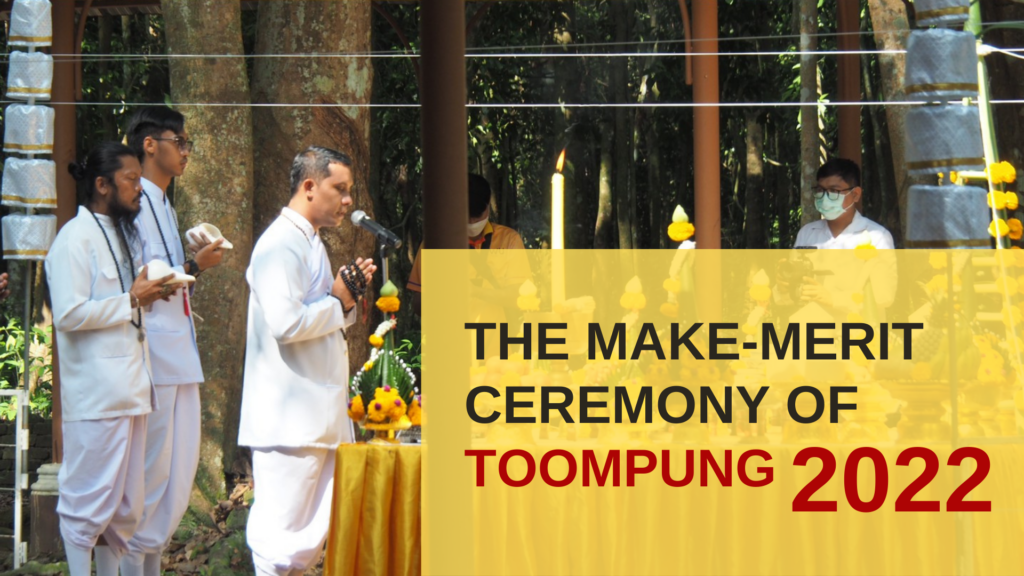 The make-merit ceremony of Toompung 2022