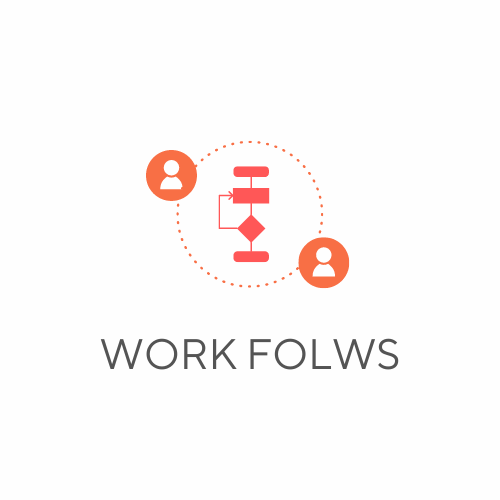 Work flows icon