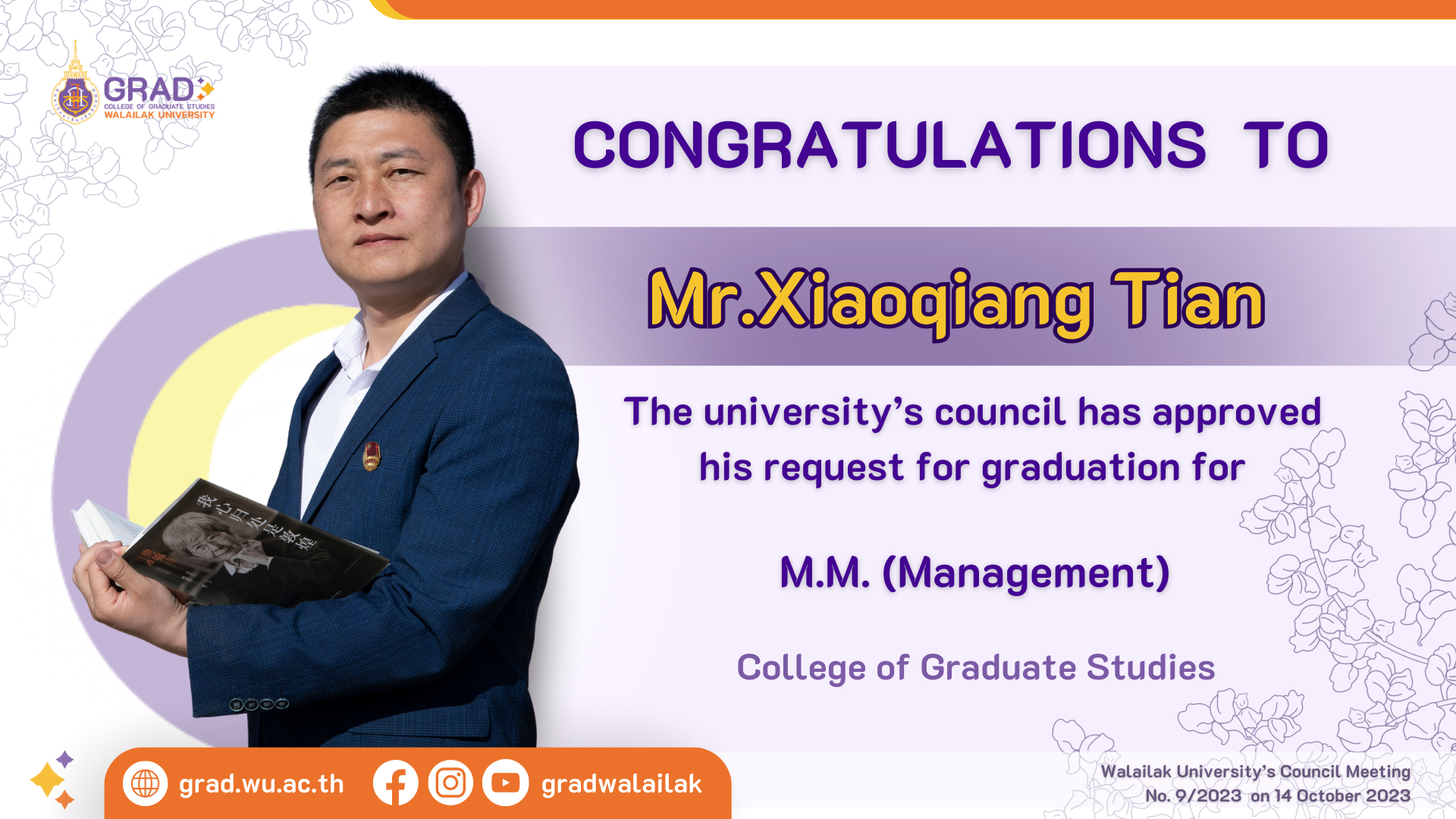 Congrats_Xiaoqing Tian