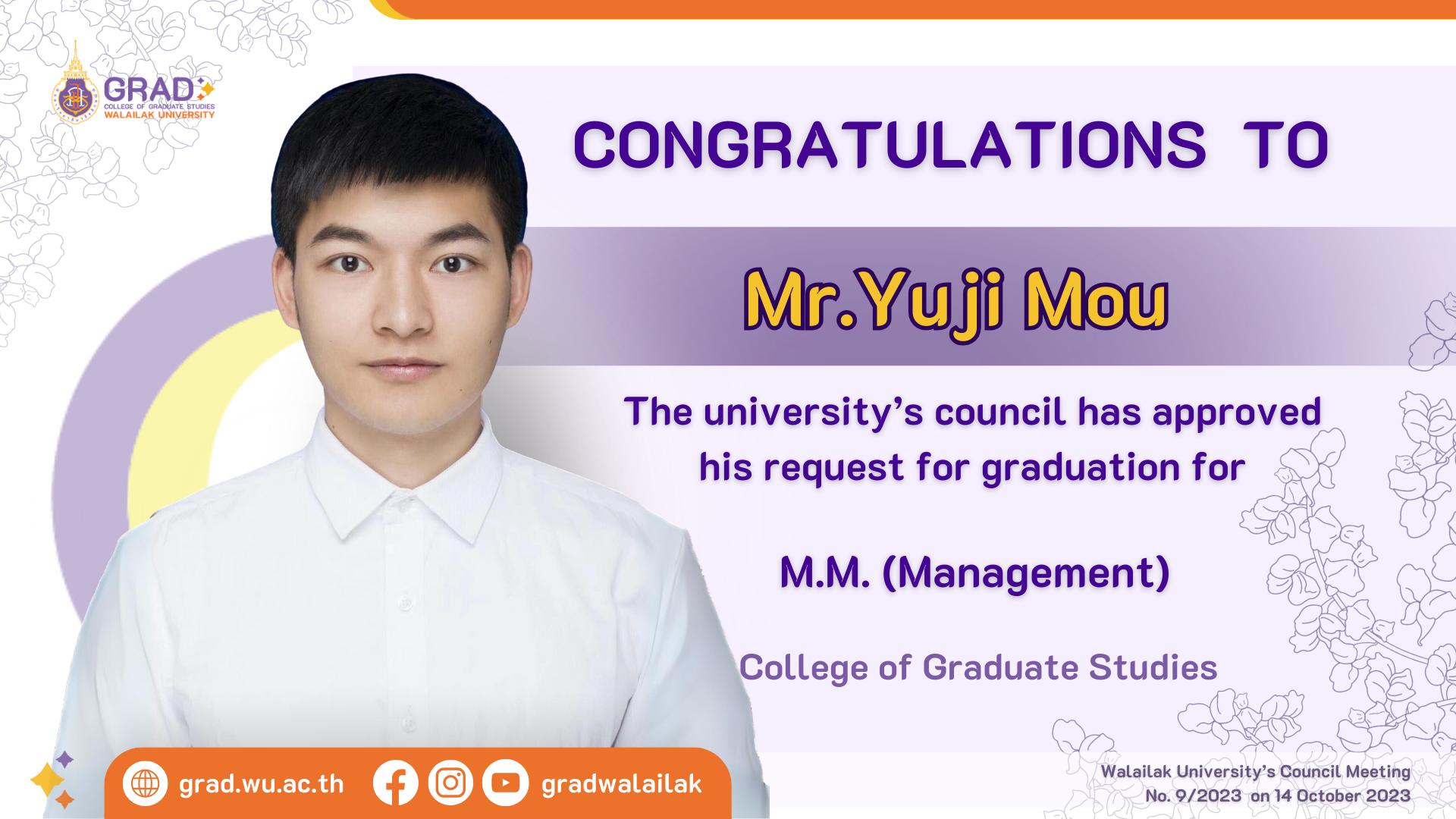 Congrats_Yuji Mou