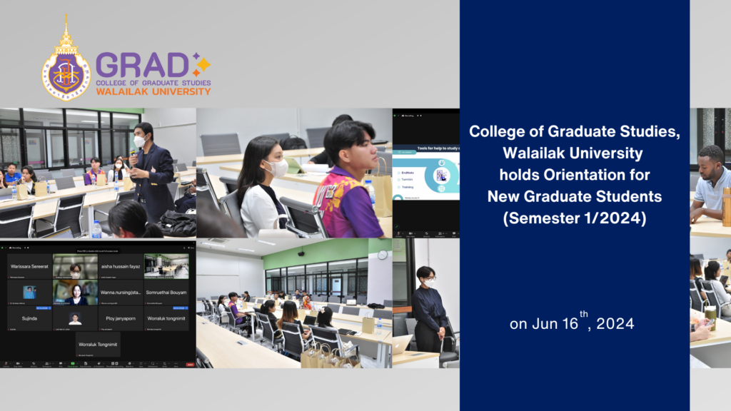 Graduate Orientation for Semester 1/2024