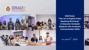 CGS English public speaking workshop 2025