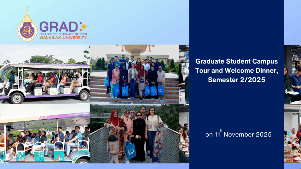 Graduate Student Campus Tour and Welcome Dinner, Semester 2/2025