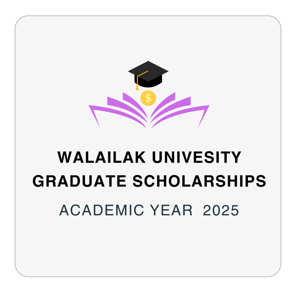 Walailak University Graduate Scholarships for Academic Year 2025
