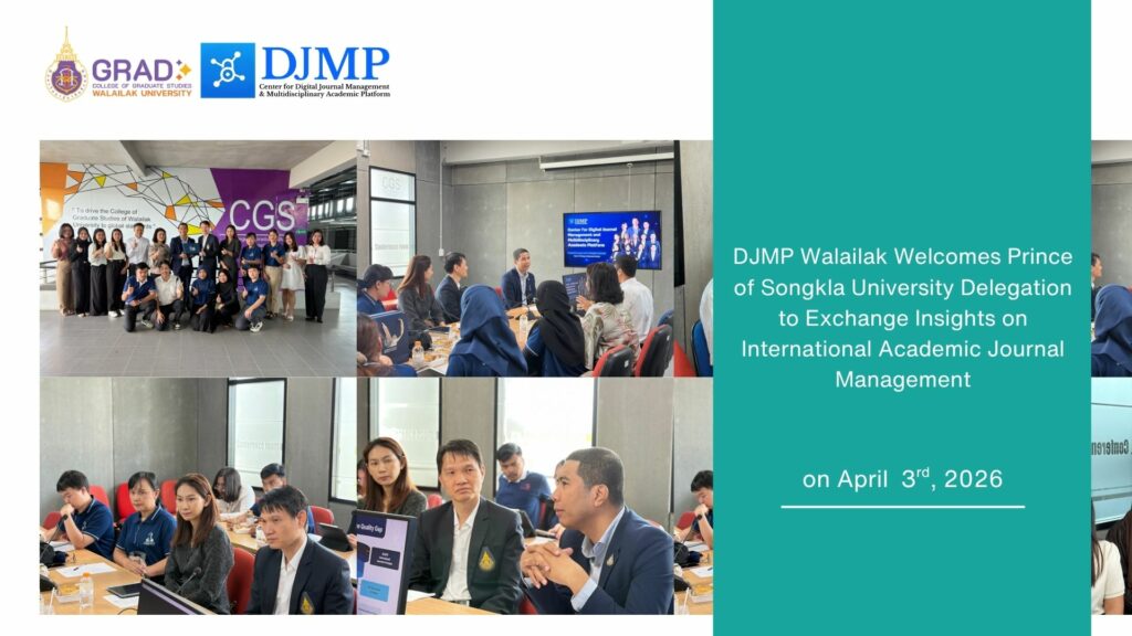 PSU delegation at Walailak University