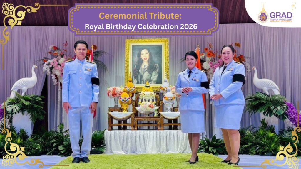 College-of-Graduate-Studies-Royal-Blessing-Ceremony-Princess-Chulabhorn-2026